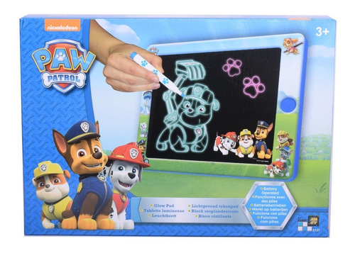 Paw Patrol Pizarra Mágica Con Luz Completa Nickelodeon