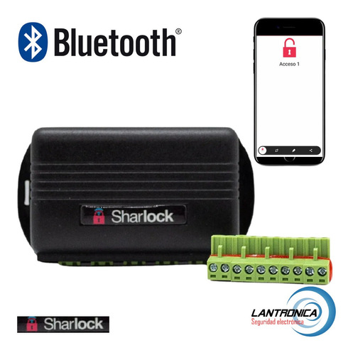 Abrepuerta Control De Accesos Bluetooth Nube Sharlock S L2