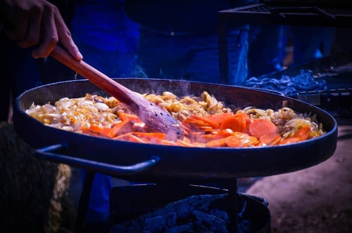 Tapa Bifera Grande Para Disco De Arado Paellera Olla Etc. 56cm Para Cocinar Nicstore