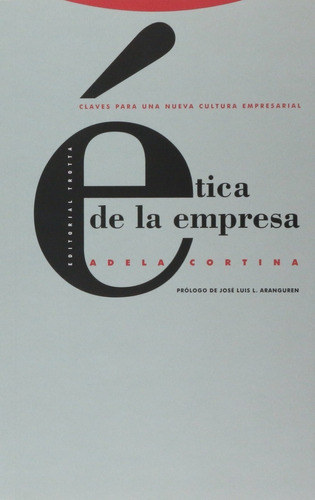 Ética De La Empresa. Adela Cortina