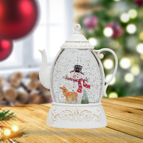 Lámpara De Hervidor De Agua De Navidad, Decoración De Luz,