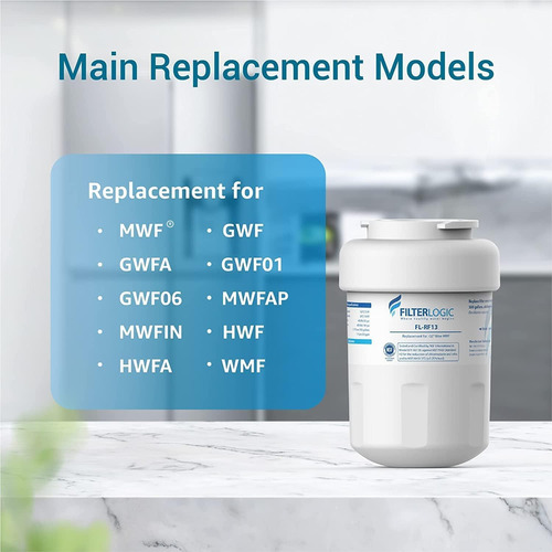 Filtro De Agua Para Refrigerador Filterlogic Mwf, Repuest...