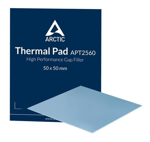 Pad Térmico Arctic De Alto Rendimiento 50 X 50 X 0.5mm Color Azul