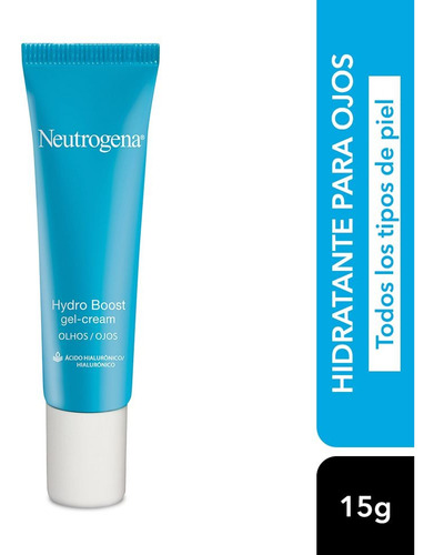 Hidratante Facial Neutrogena Hydro Boost Gel-crema Ojos 15g Tipo de piel Normal