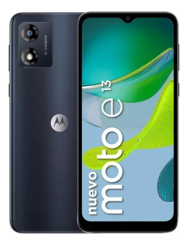 Moto E13 64gb 2gb Dual Sim Libre + Glass! Sellado 