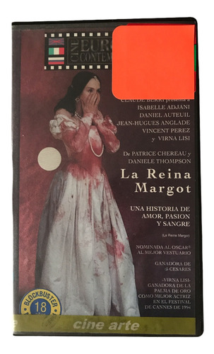 Vhs Original La Reina Margot La Reine Margot Isabelle Adjani (Usado)