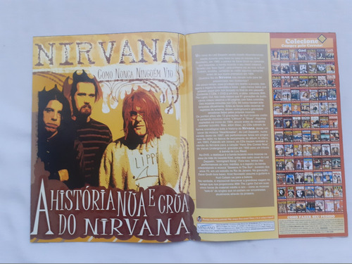 Coleção Show Mix Nº 89 - Revista Pôster - Nirvana (Usado)