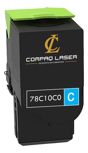 Toner 78c4xc0 Cx421 Cx622 Cs421 Cs521 Cx625 Cx522 Cs622 Cyan Ciano