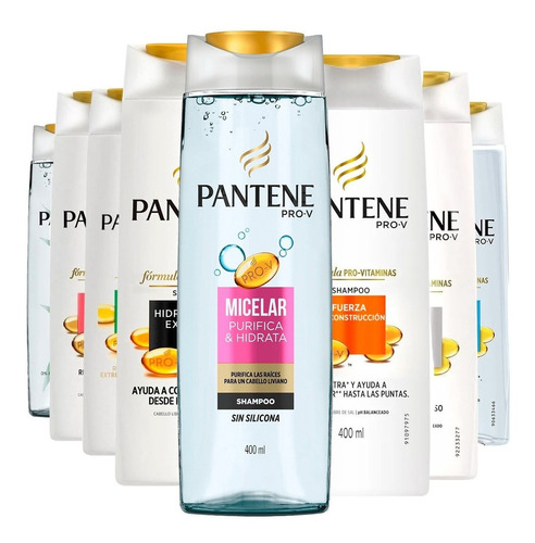 1 Shampoo Pantene - Coleccion Completa