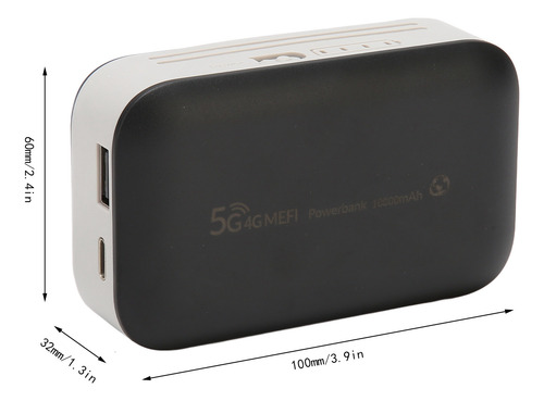 Modem Mifi Inalambrico Internet 4glte Wifi Portatil 10000mah