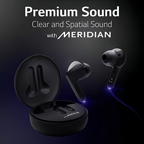 LG Tone Free Fn5w Auriculares Bluetooth Inalámbricos Con Con Color Negro