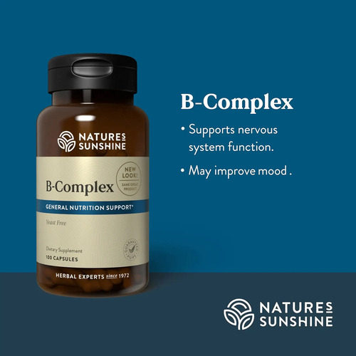 Vitamina B Complex 100 Cápsulas