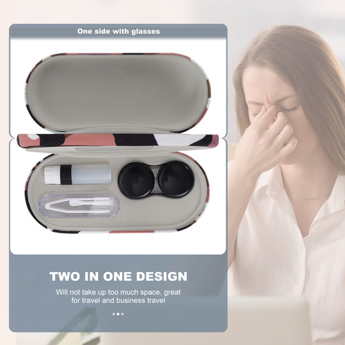 Estuche Para Gafas De Doble Capa, Funda Para Lentes (assorte