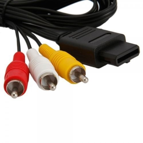 Nuevo Para Nintendo 64 N64 Av Audio Video A / V Cable Cable