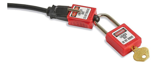 Bloqueo Para Enchufe Eléctrico, Master Lock - 2/paq Color Rojo