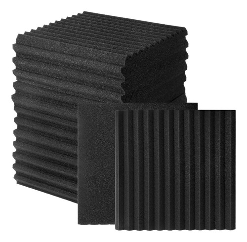 50 Pack Acoustic Foam Panels Premium Sound Proof Foam Pan...