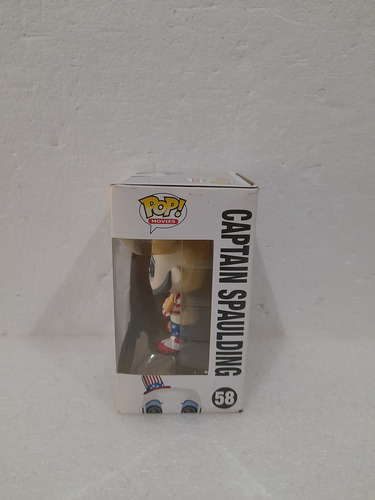 Funko Pop Captain Spaulding Original Vaulted Terror Nuevo (Usado)