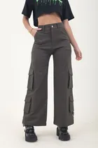 Comprar Palazzo Wid Leg Namato Indumentaria Doble Cargo Gabardina
