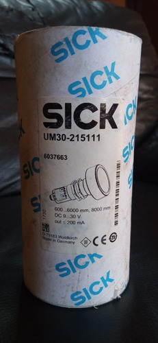 Sensor Ultrasónico Sick Um30-215111 (new) (Usado)