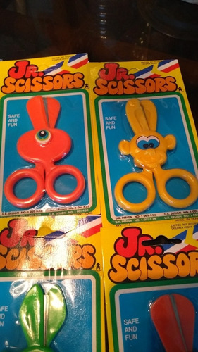 Imagen 4 de 6 de Tijera Niños Escolar Vintage Nuevas Oferta 2x1