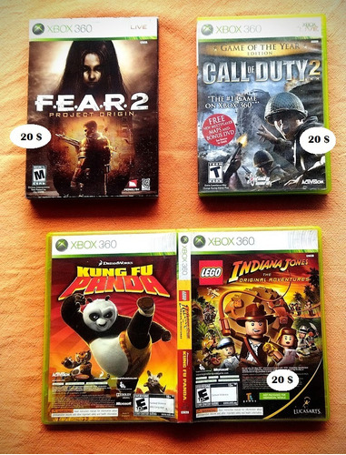 Juegos De Xbox360 Originales. Desde 8 $