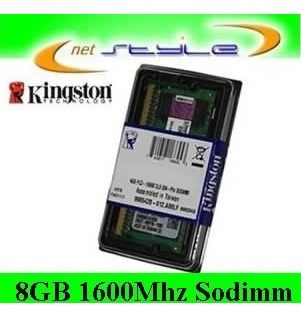 Kingston 8gb 1600mhz Lv Sodimm Kta-mb1600l/8g 1.35v