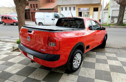 Imagen 8 de 20 de Vw Saveiro Cabina Extendida 1.6l '13 - 78.700km - Impecable!