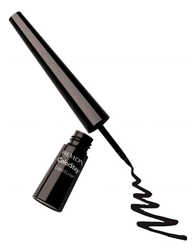 Delineador de olhos líquido Revlon ColorStay Liquid Eyeliner cor black brown