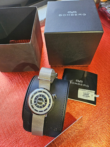 Reloj Bomberg Bb-01 Plateado