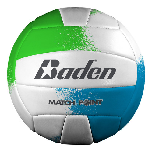 Baden Balon Voleibol Match Point N5 Verde-azul Ss99