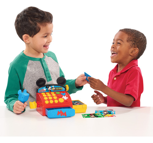 Caja Registradora De Juguete Just Play Mickey Mouse 38824 Azul/rojo