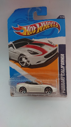 Hot Wheels 2011 Ferrari California Hw All Star 12 7/10