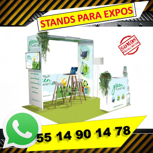 Stand Armable Plegable Renta Venta Para Expo 3x3 Counter Pop