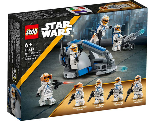 Lego Star Wars 75359 Pack Batalha Clones Da Ahsoka 332nd - Quantidade De Peças 108