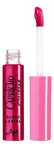 Gloss Labial Capricho Pinkverse Vermelho Jequiti - 4ml Acabamento Brilhante