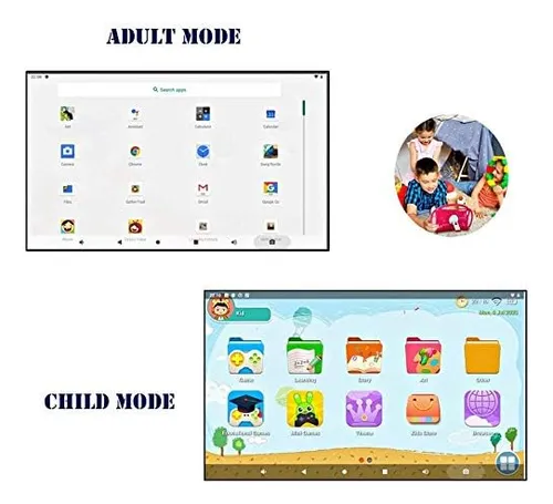 Topelotek Kids Tablet 7 Pulgadas Tablet Para Niños Wifi...