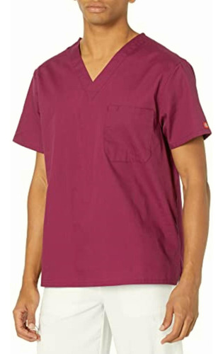 Dickies Classic Para Hombre, Vino, Small Color Vino