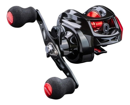 Baitcast Profesional Reel Amberjack Shimano Multi Color Manija Izquierda