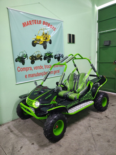 Míni Buggy Cross Dakar Verde Completo, Venha Conferir !!!