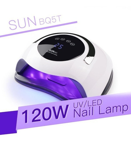 Lampara De Uñas Sun Uv Led  120w Alta Potencia 