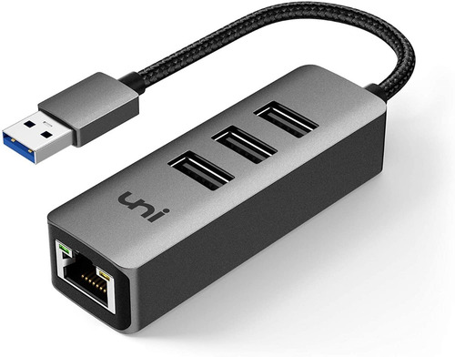 Cable Adaptador 3 Puertos Usb 3.0 A Ethernet Macbook iMac