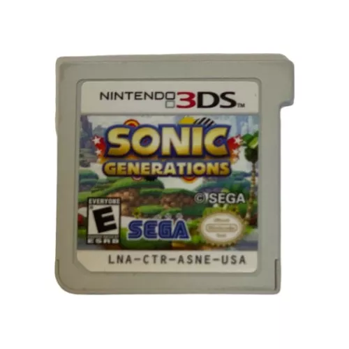 Sonic Generations, Jogos para a Nintendo 3DS, Jogos