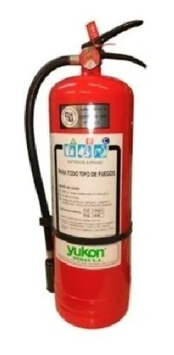 Extintor Yukon Abc De 4 Kg - Nuevo