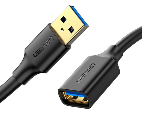 Cabo Extensão Ugreen Usb 3.0 Para Usb A Fêmea 5gbps 1 Metro