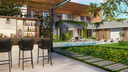 Imagen 5 de 11 de Villa En Cap Cana, Punta Cana, 2 Niveles 6 Habitaciones, Frente Al Campo De Golf