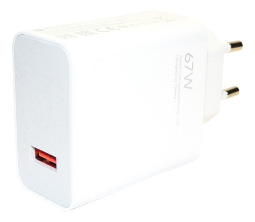 Carregador Turbo 67w P/ Xiaomi 13 Lite 12 Lite Note 11 Pro B