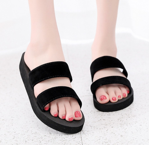 Zapatillas Planas Transpirables Tipo Pantuflas De Playa Con