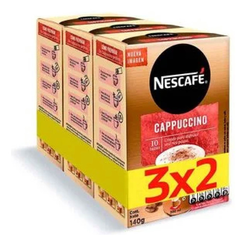 Capuccino Nescafé Tradicional X10 Oferta 3x2 Suchinasa