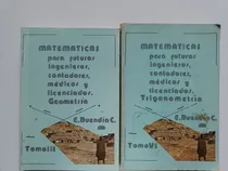 Comprar Matemáticas Para Futuros Ingenieros Contadores Médicos 3 Y 6