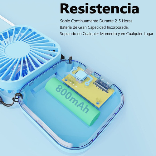 Mini Fan Portátil Del Pda, Fan Portátil Recargable